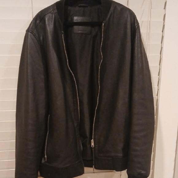 All Saints Other - AllSaints Black Goatskin Leather Jacket Ligthly Used